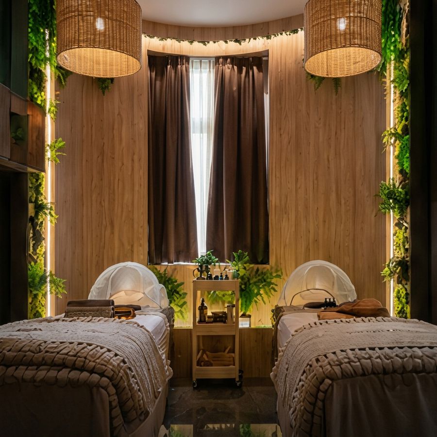 Camera tematica Natura · Pre Detox Hair Spa Genova